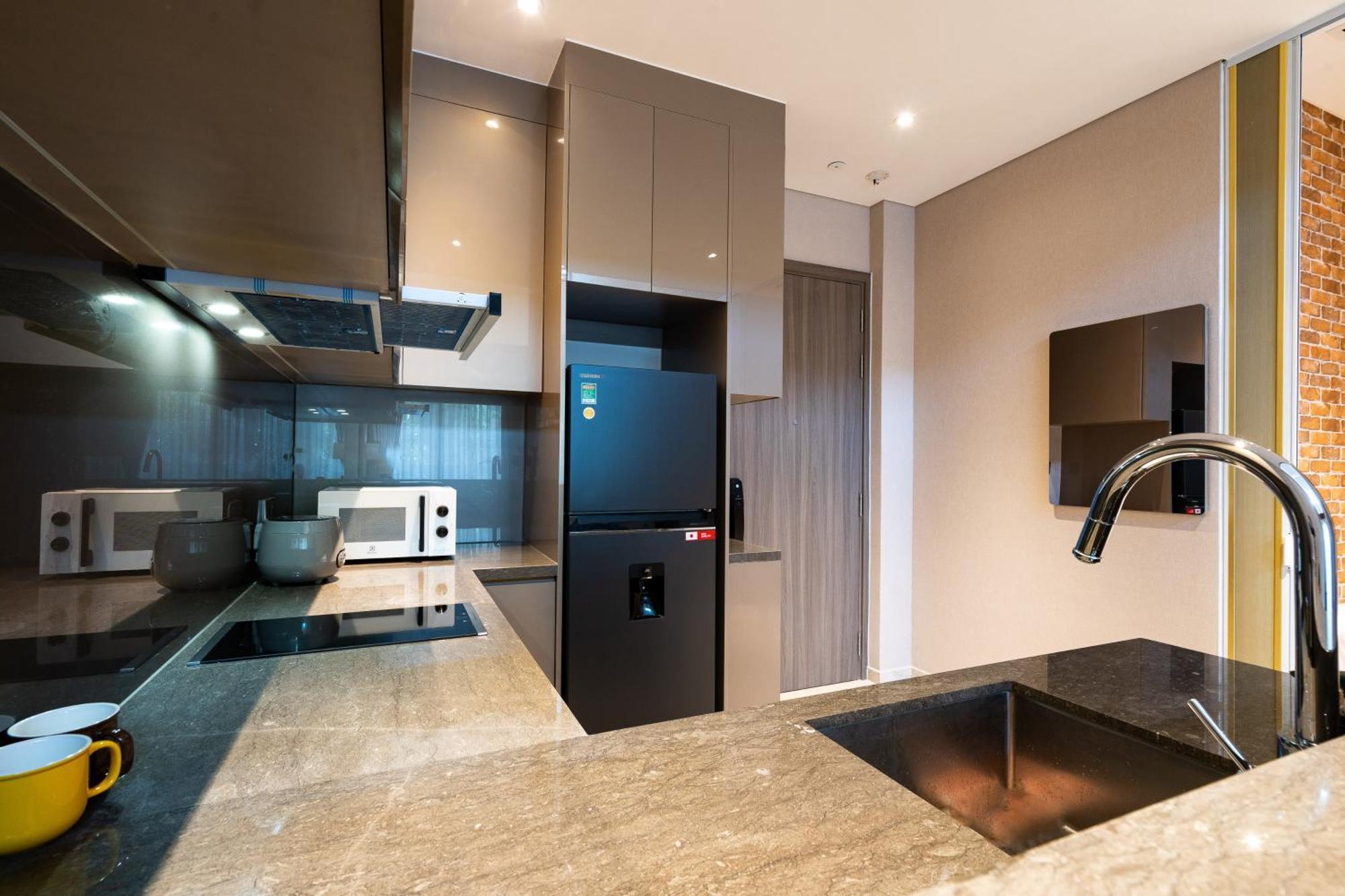 Happy High-end - Central, Whole City View & Infinity Pools - The Marq Apartment *